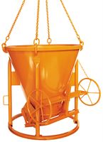 Siloz de beton 1011H.10, 750 conic, cu roată de mână, Z1060000H