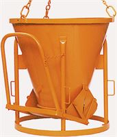 Siloz de beton 1011.12, 1000l conic, cu manetă, Z10800
