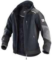Strickjacke KÜBLER WEATHER dunkelgrau/schwarz 440 g/m² Gr. 3XL, Z174198993XL