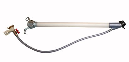 Aparat pentru tencuială fină, 25mm, 600mm, duză de 14mm, drept, 30°, Z190011X