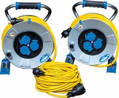 Tambur metalic pentru cablu / set cablu prelungitor POWERTEAM 4AT, tip 3G1,5, Z19134