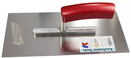 Drişcă de gletuit 280x130x1,0mm inox - mâner cilindric, îmbinare aluminiu, UA33, Z2101102