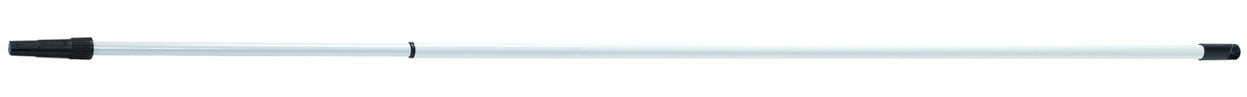 Bară de prelungire telescopică POLO WHITE oţel alb vopsit 0,77-1,30m UA20, Z21488