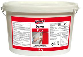 Dekor-Putz Kratz 2,0mm, farbig, Verbrauch 2,9kg/m², 25kg/Kübel, 32Kübel/Pal, Z2509225LO