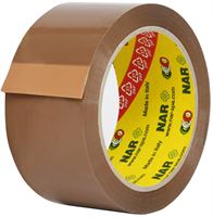 Bandă pentru ambalat, maron, 50mm x 66m, UA36 ! Nu răspundem pentru urme!, Z347001