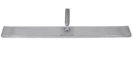Distribuitor de beton din aluminiu 100x10cm cu suport maner, fara coada, Z42090
