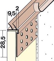 Profil de închidere 3784 din PVC, 3,0 ml/bară, 30 bare/cutie 63cutii/palet, Z43784300
