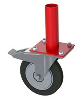 Roată cu dispozitiv de blocare şi picior de calare, Z4811200G