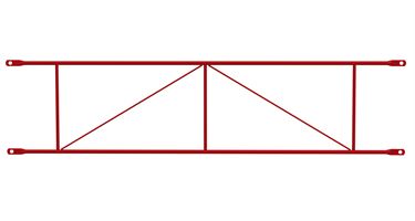 Balustradă dublă, modul, 1,25m, vopsită,, Z481300