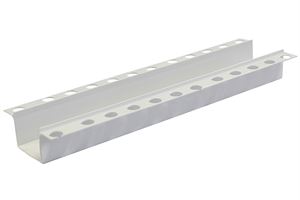 Profil nut WDVS din PVC, 32 x 23mm, 2,50 ml/bară, 20 bare/cutie, 50 cutii/palet, Z4940304