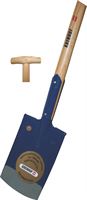 Lopată KRENHOF cu arc şi coadă T 18x29, 1,50kg, executată prin forjare, dintr-o bucată, Z506SD5