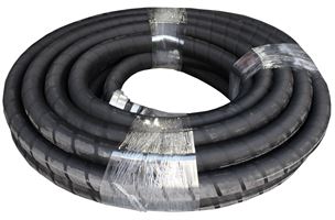 Förderschlauch Gummi NW 45/60 10bar kpl. mit C/45 Kupplungen 25,0m/Rolle 10Roll/Pal, Z653225LO
