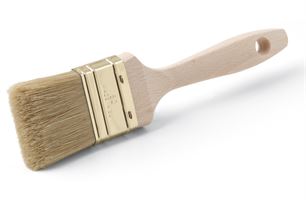 Pensulă lată, 30 x 15mm, păr aspru deschis China, 43mm, UA12, Z70422