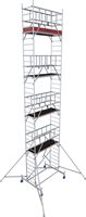 Alu-Rollgerüst KRAUSE® MONTO® PROTEC® Breitaufbau 2,00x0,60m, AH= 10,30m, Z940179