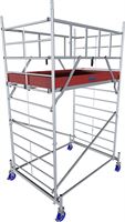 Alu-Rollgerüst KRAUSE® MONTO® PROTEC® XXL Breitaufbau 2,00x1,20m, AH= 4,30m, Z945112