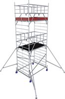 Alu-Rollgerüst KRAUSE® MONTO® PROTEC® XXL Breitaufbau 2,00x1,20m, AH= 6,30m, Z945136