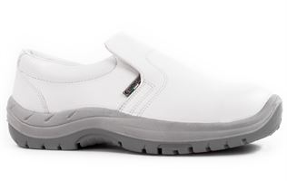 Sicherheits-Slipper PLUTONE, weiß, nieder, EN ISO 20345:2011 S2 SRC, Gr. 42, ZCE1142