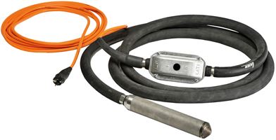 Vibrator intern pentru beton LAIER, de înaltă frecvenţă, diametru 35 mm, cu convertizor de frecvenţă integrat, 230V, ZUL35