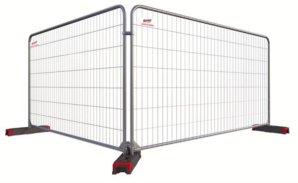 Gard mobil ROUND TOP 2000x3450mm elemente de prindere, Z1020LO