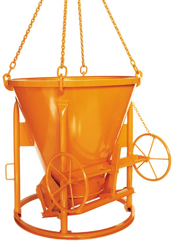 Siloz de beton 1011H.10, 750 conic, cu roată de mână, Z1060000H