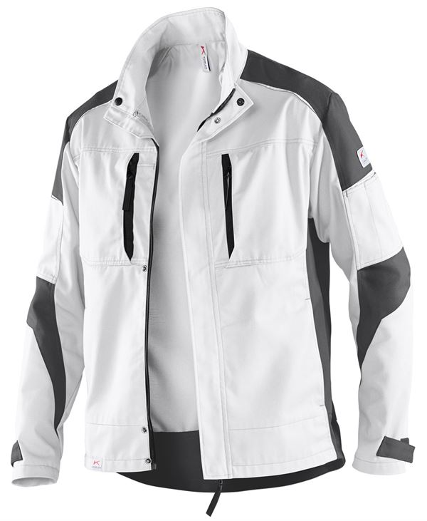 Bundjacke KÜBLER ACTIVIQ weiß/anthrazit 270 g/m² Gr. 2XL, Z125010972XL