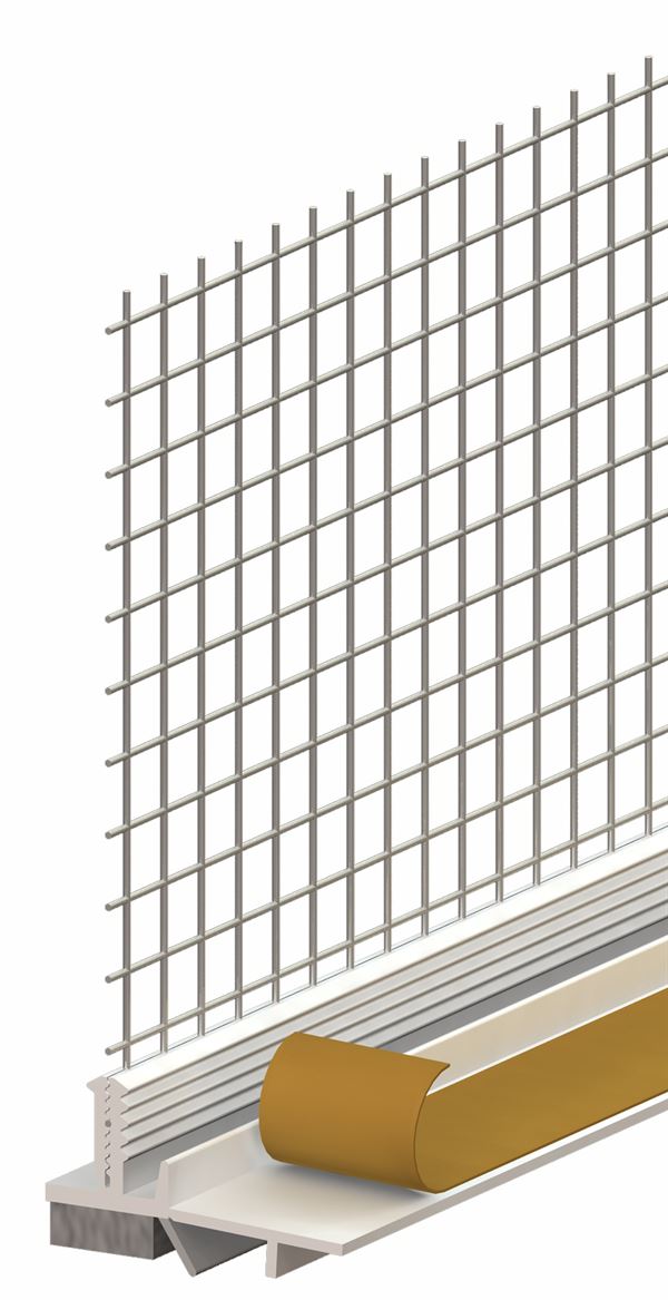 Profil pentru usi si ferestre, 10mm, cu material textil, DL, 2,5 ml/bara 60bare/cutie 21cutii/palet, Z3798250LO