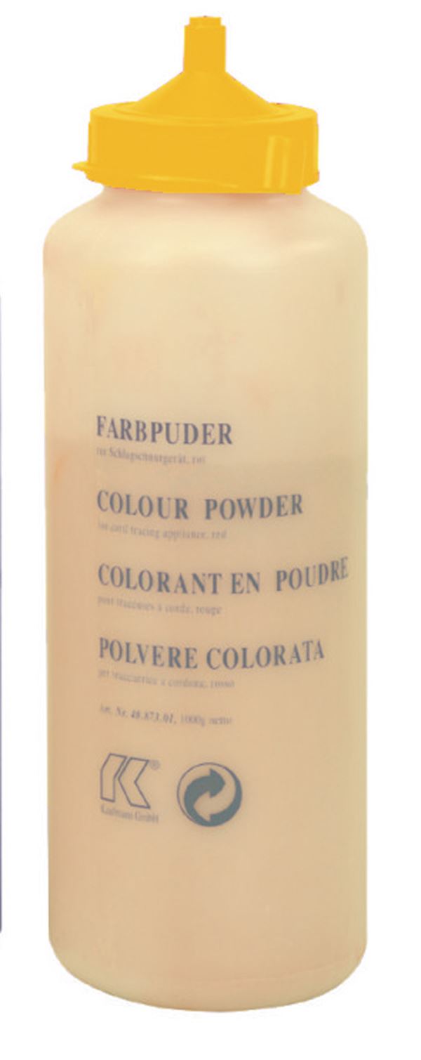 Pudră de culoare galbenă 400g în sticlă de plastic UA6, Z4087104