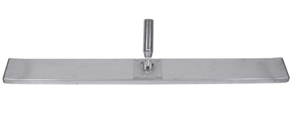 Distribuitor de beton din aluminiu 100x10cm cu suport maner, fara coada, Z42090