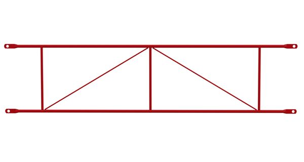 Balustradă dublă, modul, 1,25m, vopsită,, Z481300