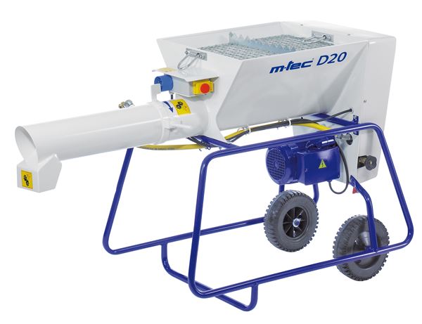 Malaxor D20-II-BM cu amestecare continuă - 230V 50Hz 1ph 2,2kW, cu tub de amestecare M-TEC pentru beton, Z562120