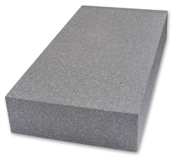 EPS-F plus Fassadendämmplatte, grau, 5cm 1000x500mm 5,0m² (0,25m³)/Pkt VPE10, ZEPSFG05