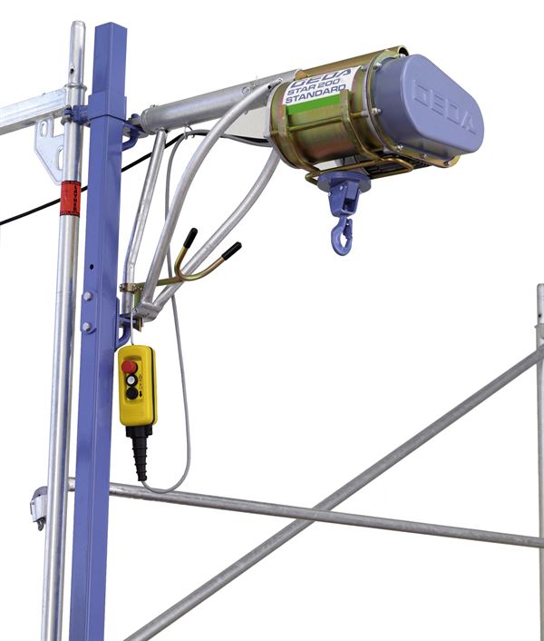 Elevator cu braţ pivotant GEDA Star 200 Standard, cu înălţimea cursei de 50m, ZG1258